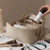 Designer cosmetische tassen Make-uptas met grote capaciteit Multifunctionele pu-tas Draagbare toiletartikelen voor dames Organisator Waterdichte badkamer-toilettas