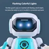 Smart Universal Walking Afstandsbediening Robot Speelgoed Flexibele arm Verhaal Kleurrijk Licht Muziek Dansen Educatief Kinderen Puzzel RC Speelgoed