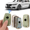 Новая мода TPU CAR удаленное ключ держатель корпуса Gold Rame Design Auto Car Keys Shell 4 кнопка для ключей для BMW A A B Series