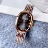 2023 Quarts Watch Langpai Oval Stainless Strap Strap Women's Business Gentleman Quartz Three Pin Watch