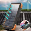 Bezpłatne dostosowane logo Solar Wireless Power Bank Portable 30000MAH Szybka ładowarka 3USB Zewnętrzna latarka baterii dla iPhone'a Xiaomi Huawei QC3.0