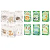 Jewelry Pouches Bags Paper Forest Animal Party Bag Birthday Candy Gift Bag22X12X8Cm Drop Delivery Otkxc