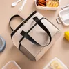 Bento Boxes Scatola termica per il pranzo Uomo Donna Viaggio Borsa da picnic portatile per alimenti freddi Custodia termica per bambini con cinturino 230609