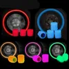 Neue 16pcs Car Luminous Tyre Vae Caps Reifen Randstamm Deckungen fluoreszierende Nacht leuchtend staubdichtes dekoratives Motorradfahrradfahrrad