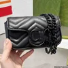 Mini marsupio da donna Lettere Marsupi Designer Womens Pocket Cross Body Borse a tracolla Marmont Summer Ladies Chain Purses