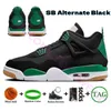 Heren 4 Hoge OG 4s Basketbalschoenen Jumpman Alternatief Militair Zwarte Kat Universiteit Blue Pine Green Sail Geel Rood Thunder Oreo Sapphire Heren Dames Sneakers Trainers