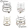 Kette Trendy Übertragen Liebe 3 Teile/los Wachs Armband Für Frau Natürliche Stein Kristall Reis Perlen Gewebt Mit Herz Form Charme großhandel D Dh3Z7