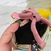 Couples Designer Ladies Makeup Bag Purse Cartoon Puppy Elephant Pendant Classic Mini Makeup Case Handbag Belt Chain Pendant Mini Key Bag Wallet Boy 9x7cm