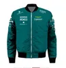 Herrjackor officiella Aston Martin Jacket AMF1 2023 MENS 14 FERNANDO ALONSO JACK FANS F1 Formel 1 Racing Suit Moto Windprooo