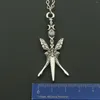 Chains Dragonfly Dagger Necklace Jewelry Pendant Chain