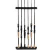Fishing Hooks Rod Holders 6 Rod Rack Vertical Pole Holder Wall Mount Modular For Garage Display Stand Fixed Frame 230609