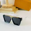 preuves lunettes de soleil Pour les femmes et les hommes été 1502 EVIDENCE Style Anti-Ultraviolet Rétro Plaque Carré Plein Cadre Lunettes Random Box 9TGWN erika lunettes de soleil