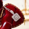Colliers pendentifs CAOSHI Trendy Lady Collier de bijoux de fiançailles avec des accessoires de design de mode en zircone éblouissante pour la cérémonie de mariage Chic