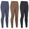 Mulheres Exercício Yoga Calças Wunder Train Comprimento Jogging Nu Apertado Fitness Longo Legging Elástico Esporte Calça de Moletom Cor Sólida