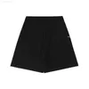 Men's Shorts INS niche trendy brand RHUDE sports casual jacquard sweater shorts loose fitting men's high street knitted capris