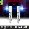 Novo 2x H1 6000K 1800LM branco brilhante DRL LED Kit de lâmpadas de farol alto 2525 chips Lâmpada de neblina Luz de direção para luz de LED automática 12v