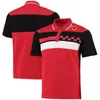 2023 New F1 Polo Shirt T-shirt Formula 1 Team Racing Suit T-shirts Quick Dry Short-sleeved Summer Mens Casual Plus Size T-Shirt