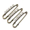 20 pçs alfinetes agulhas para broches alfinetes faça você mesmo joias acessórios alfinetes de suéter de cor dourada