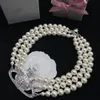 Hänge halsband designer vivian halsband saturn pärla motsvarighet personlighet krage kedja pärla hänge halsband läckra smycken leisure trend 625es