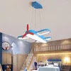 Candelabros Luz de techo Led Art Chandelier Lámpara colgante para habitación de niños Decoración de dormitorio Decoración de vida inteligente para interiores