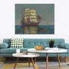 High Quality in The Doldrums Frank Vining Smith Painting Marine Landscapes Canvas Art for Reading Room