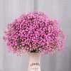 Fiori decorativi 100g Teste Neonati Alito essiccato Naturale Fresco Secco Conservato Gypsophila Forniture nuziali San Valentino Fiore artificiale