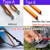 Outdoor Gadgets 8.0 8.5mm 9.0 9.5mm 11mm 12mm 13mm 16/22mm Customizable Tent Pole Special Length DIY Tent Rod Aluminum Camping Alloy Tent Rod 230609