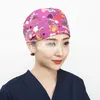 Берец чистый хлопок шляпа шляпа женская пероральная стоматолога против майка дым химиотерапия эластичная бату мужчина