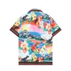 Designer Shirt Mens Button Up Shirts print bowling shirt Hawaii Floral Casual Shirts Men Slim Fit Short Sleeve Dress Hawaiian t-shirt M-3XL UG7