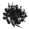 New 50pcs Car Plastic Rivets Fastener Fender Bumper Push Pin Clip Blind Expansion Rivet for Fast and Permanent Fastening