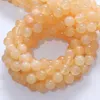 Beads Natural Yellow Opal Optimized Round Stone For Jewelry Making DIY Necklace Bracelet 6mm-10mm Spacer Loose Crystal 15