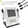 Nyaste 3 i 1 syre ansiktsbehandling RF-maskin Ultraljudsvatten Syre Infusion Spray RF Anti-aging Syre Jet Facial Machine