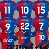 23 24 EAGLES soccer jerseys CPFC Kits 2023 2024 EDOUARD ZAHA MILIVOJEVIC MATETA J. AYEW SAKHO TOWNSEND MEYER SCHLUPP PALACE Men kids football shirt Crystal