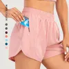 Designer Short Marke Damen Yoga Outfits Hohe Taille Shorts LL Übung Fiess Wear Mädchen Laufen Elastische Erwachsene Hosen Sportbekleidung