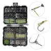 Ami da pesca 420x Kit attrezzatura da carpa in scatola Girelle a scatto Guaine anti-groviglio in gomma Gancio Stop Perline Accessori XP 800 230609