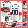Carolina''Panthers''2023 Stanley Cup Final Aleksander Barkov Hockey tröjor Aaron Ekblad Matthew Tkachuk Sergei Jaromir Jagr Home Songed Shirts