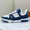 Neuer Stil 2024 Designer Casual Schuhe geprägter Trainer Sneaker Triple White Pink Sky Blue Abloh Schwarzes grün gelb Denim Low Virgil Herren Sneakers Frauen Trainer