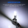 New 2x H1 6000K 1800LM Bright White DRL LED Headlight Bulb Kit High Beam 2525 Chips Fog Lamp Driving Light for Auto 12v Led Light