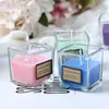 Luxury Glass Aromatherapy Candle Hotel SPA Candlelight Dinner Windproof Smokeless Scented Candles