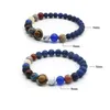 Beaded Eight Planets Bracelet Strands Natural Stone Universe Solar System Yoga Bracelets For Mens Women Jewelry Drop Delivery Dhwba