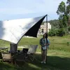 Utomhusgadgets 2,4 m tarpstänger 240 cm Justerbar tungt järnstödstångsskydd Awning Canopy Rod Camping Equipment Outdoor Accessories 230609