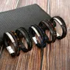 Fashion Three Layered Natural Stone Leather Bracelet Jewelry for Men Gift