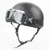 Hełmy motocyklowe Evomosa 55-62 cm Hełm z Gogle Visor Scooter Motorbike Riding Jet dla retor vintage