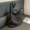 Evening Bags 28GD Fashion Casual Canvas Tote Handbag Reusable Shopper Large Capacity Shoulder Bag