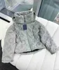 Herrjackor designer mode mens svart parka kvinnor vinter down jacka man klassisk reversibel kappkvinna ull bokstäver mönster rockar mr63