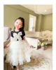 Robes de fille détail bébé filles été papillon gâteau robe de soirée princesse enfants robes douces vacances 4-9 T 230609