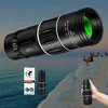 Télescope monoculaire 16X52 haute puissance pour adultes, monoculaires compacts à prisme de puissance 2023 pour adultes et enfants, portée monoculaire HD pour cadeaux