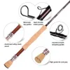 Båtfiskestavar Goture Poder Fly Rod 2,7m 9ft 4 Avsnitt 30T 36T Kol med väska starkt fodral för resor 4wt 5wt 7wt 8wt 230609