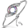 Brincos Colar Moda Fênix Conjunto de Jóias Arco-Íris Cristal Pavão Zircão Brinco Gota Brinco Pulseira Para Mulheres Conjuntos de Entrega Dhtoz