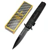 Factory Price wholesale Survival Knife 3CR13MOV Blade 56-58HRC ABS & Steel Handle EDC Folding Pocket Knives